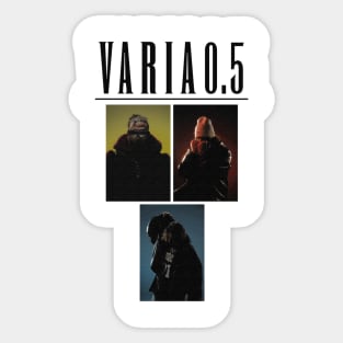 odetari - Varia 0.5 North America Tour - Design 2 Sticker